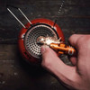 Exotac nanoSPARK waterproof fire starter igniting camping stove with powerful sparks