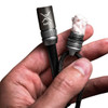 Exotac fireROD (Black) waterproof ferro rod fire starter with tinder capsule
