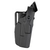 Safariland Model 7360 7TS Mid‑Ride Duty Holster – ALS/SLS Level III, RH Black