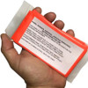 Military rescue signal marker panel folded