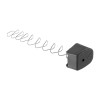 TangoDown Vickers +2 mag extension for Glock 42 VTMFP-007, extended grip, black