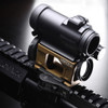 Unity Tactical FAST Micro S mount on rifle for Aimpoint CompM5s/M5b and Duty RDS, 2.26-inch centerline