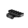Unity FAST Accessory Riser for optics, lasers, and thermals, compact rail mount riser, black