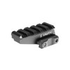 Unity FAST Accessory Riser for optics, lasers, and thermals, compact rail mount riser, black