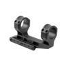 Unity Tactical FAST LPVO 30mm Scope Mount with 2.05” height, modular rail mount, black