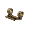 Unity Tactical FAST LPVO 34mm Scope Mount with 2.05” height, modular rail mount, fde