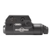 SureFire XC2-A compact weaponlight with laser, black, dual output, low-profile pistol design