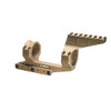 Unity Tactical Diving Board mounted to FAST REKE™ Scope Mount for laser range finder integration, fde