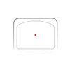 6 MOA red dot reticle for fast target acquisition and close-range shooting precision