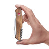 Victorinox Ranger 55 Wood pocket knife with walnut scales, 10-function Swiss multi-tool, boxed