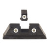 Trijicon Bright & Tough Night Sights for Glock standard frames, three-dot tritium sights