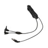 Unity Tactical TAPS DBAL Cable Switch for SureFire/Modlite lights and DBAL lasers, dual control, black