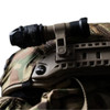 S&S Precision M-Ax Mount for Team Wendy 2.0 & 3.0 helmet rails, secure accessory mounting system for tactical helmets