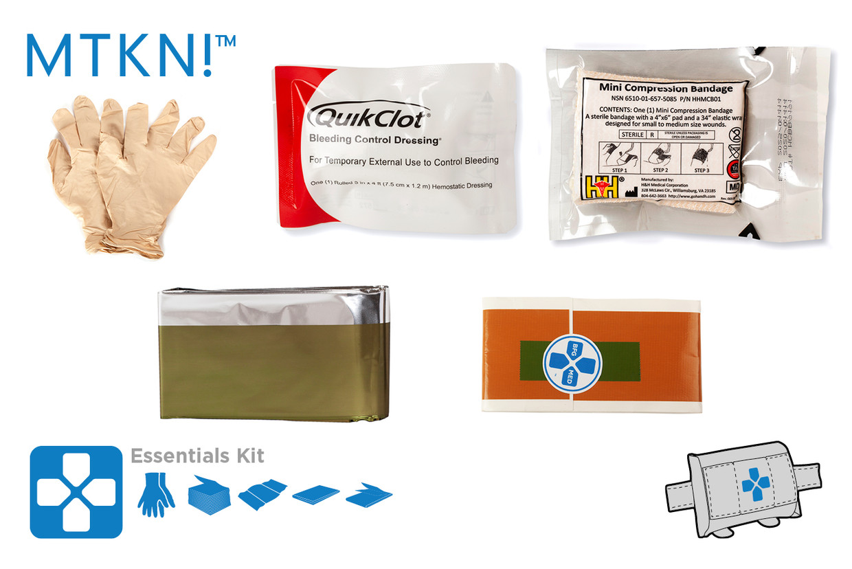 Micro Trauma Kit NOW! Every Day Carry Tactical IFAK Kit