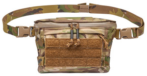 Two-4 Waist Pack for Plate Carriers in multicam