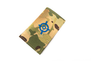 Card Wallet Multicam folded