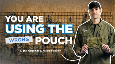 Blue Force Gear® Admin Pouch: The Low-Profile Solution for Mission-Essential Gear.