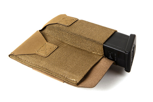 Brown Double Pistol Pouch