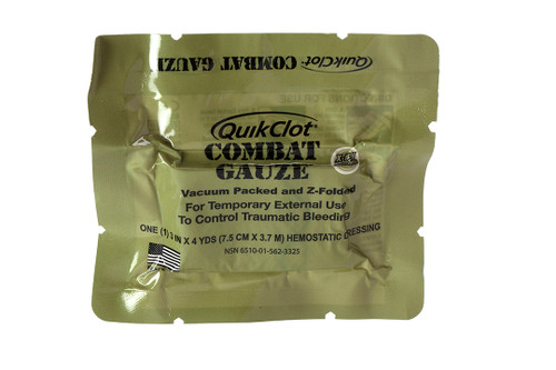 Hemostatic, QuikClot Gauze and Dressings