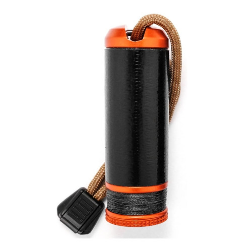 Exotac ripSPOOL survival kit with FireCord in orange color 