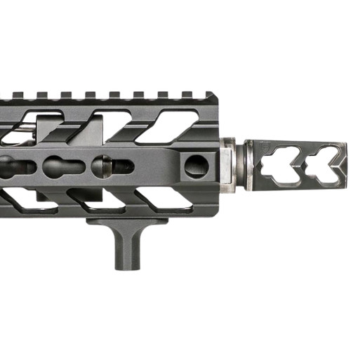 Arisaka Finger Stop KeyMod low-profile hand stop for KeyMod rails.