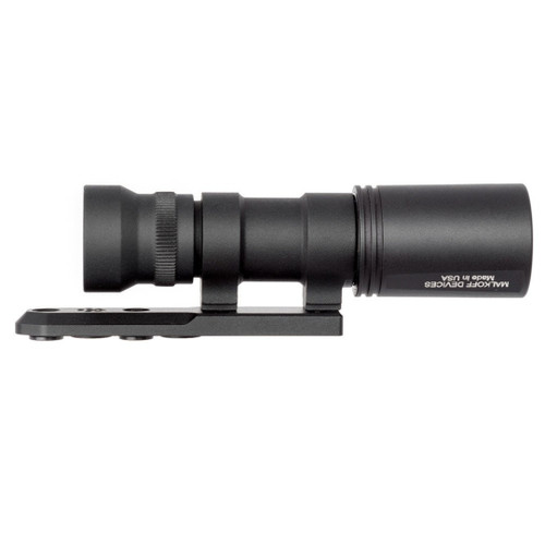 Arisaka Inline Scout Mount KeyMod with mounted tactical Scout weapon light