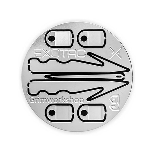 Exotac reelKIT stackable hunting tool inserts for xREEL