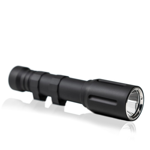 Modlite Dual Fuel 18650 Rifle Light with GASCAP USB-C tailcap, Black