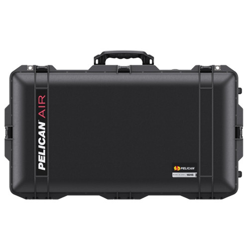 Pelican 1615 Air Case with Foam – Black, lightweight, waterproof, crushproof protective case