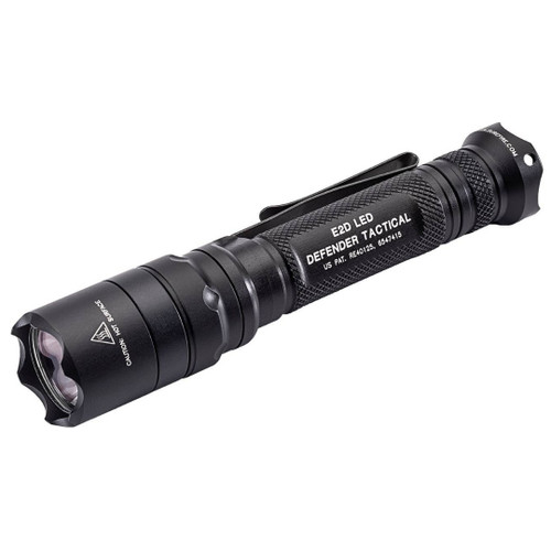 SureFire E2D Defender Tactical LED flashlight, 1000 lumens, rugged and compact design