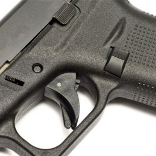 TangoDown Vickers Tactical GMR-006 mag release for Glock 43 black extended polymer design