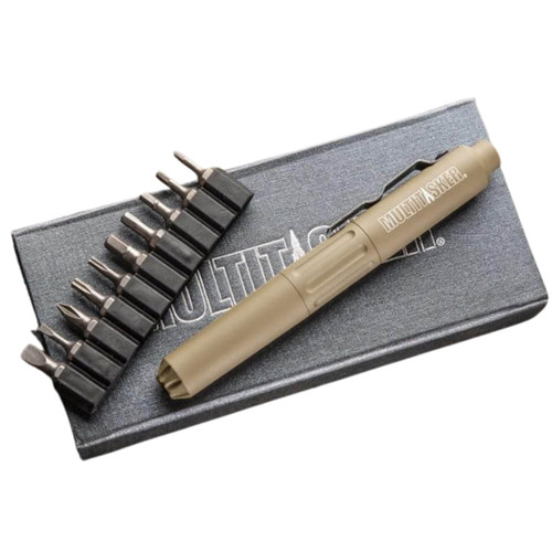 Multitasker TWIST Multi-Tool Black compact pocket tool with hex bits and sight adjustment functions