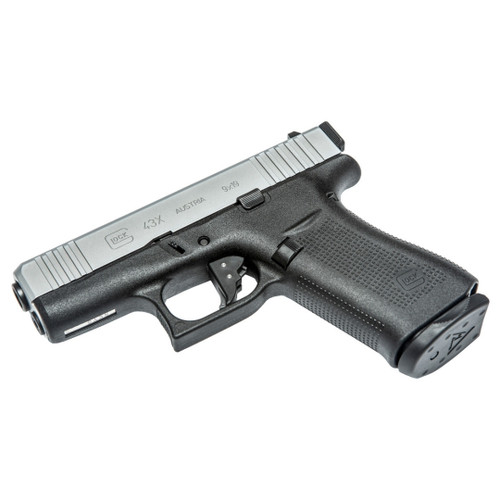 TangoDown Vickers floor plates for Glock 43X/48 VTMFP-008, 9mm mag base, improved grip control