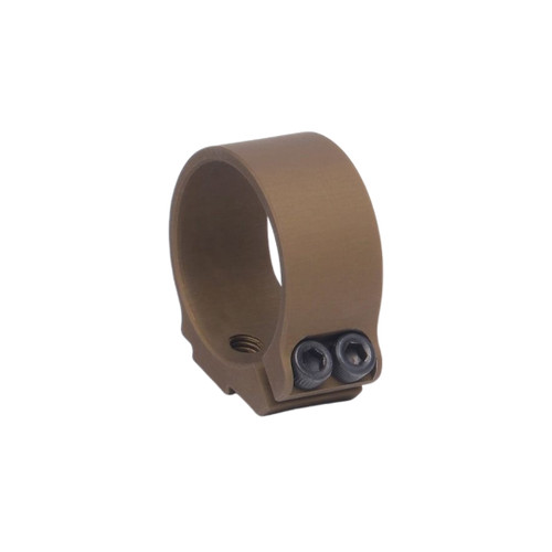 Unity Tactical FUSION 1 inch Ring Light Mount (FDE) for weapon lights, low profile modular mount