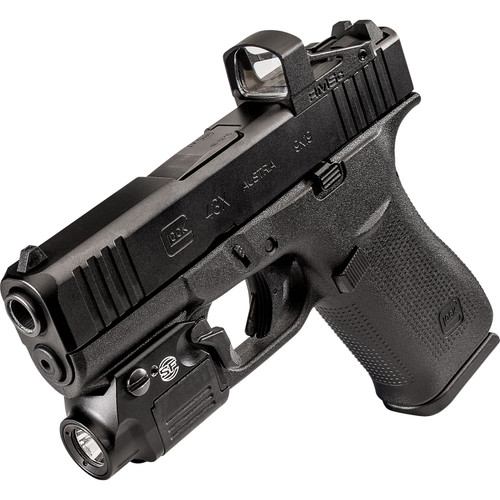 SureFire XSC-A micro-compact pistol weaponlight mounted on a handgun