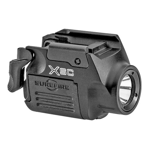 SureFire XSC-A micro-compact pistol weaponlight, 350 lumens, rechargeable, black design