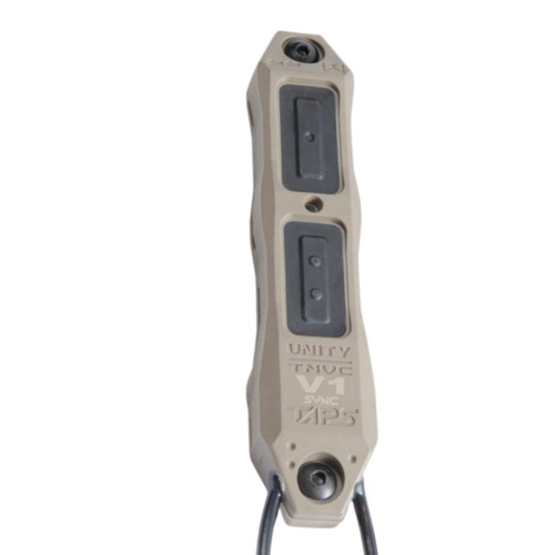 Unity Tactical TAPS Sync 9″ lead for SureFire/Crane laser, dual switch control system, fde, variant1
