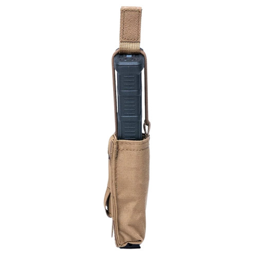 Velocity Systems Helium Whisper Single M4/5.56 Pouch – lightweight, secure, low-profile mag pouch