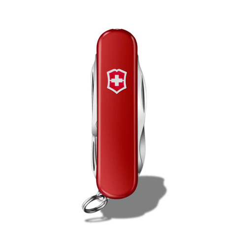 Victorinox Midnite Manager Swiss Army pocket knife, red, 10-function compact multi-tool