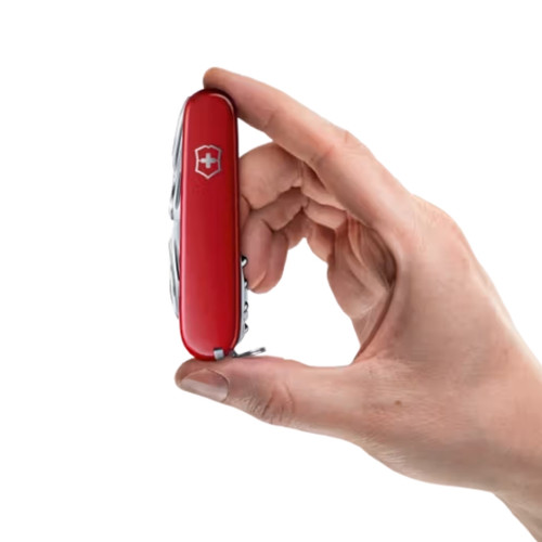 Victornox Swiss Champ Pocket Knife - Red/Boxed