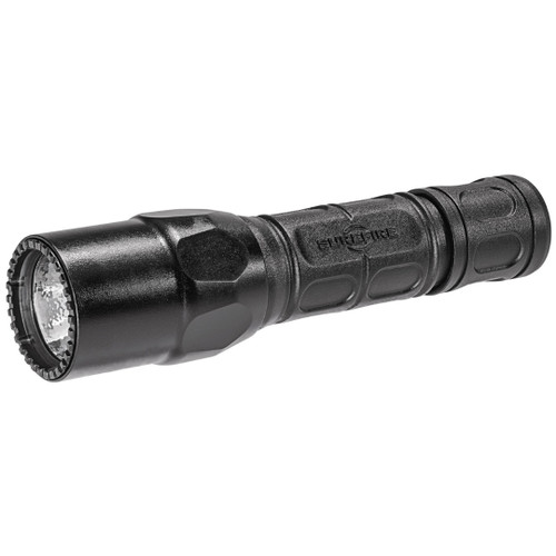 SureFire G2X Pro dual-output LED flashlight, black, 600/15 lumens, durable tactical design