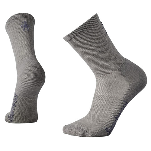 Smartwool Unisex Hike Ultra Light Crew Socks, breathable Merino wool hiking socks for comfort, medium gray