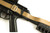 Example of sling webbing through one inch stock slot Example of sling webbing through one inch stock slot