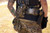 Ultralight Dump Pouch multicam on person with belt