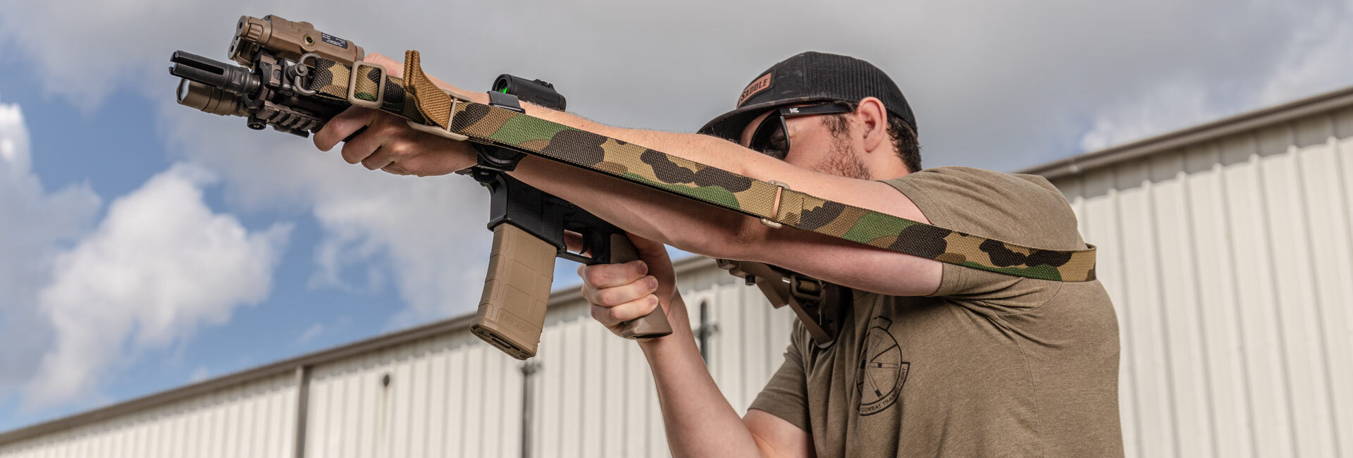 Woodland Camo Vickers Sling