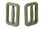 Triglide Sling and Strap Hardware Green