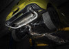 Sistema de escape con valvula cutout con puntas de fibra de carbono Volkswagen Golf MK8