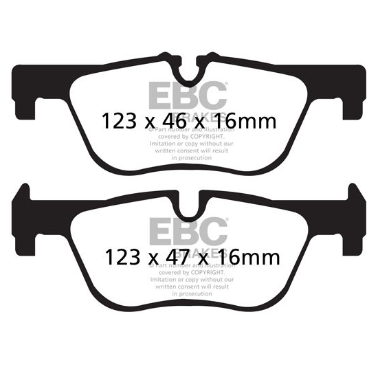 Redstuff balatas traseras BMW