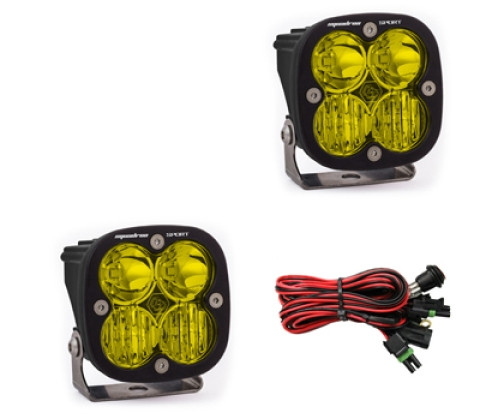 Faros LED Squadron Sport auxiliares luz ambar universal