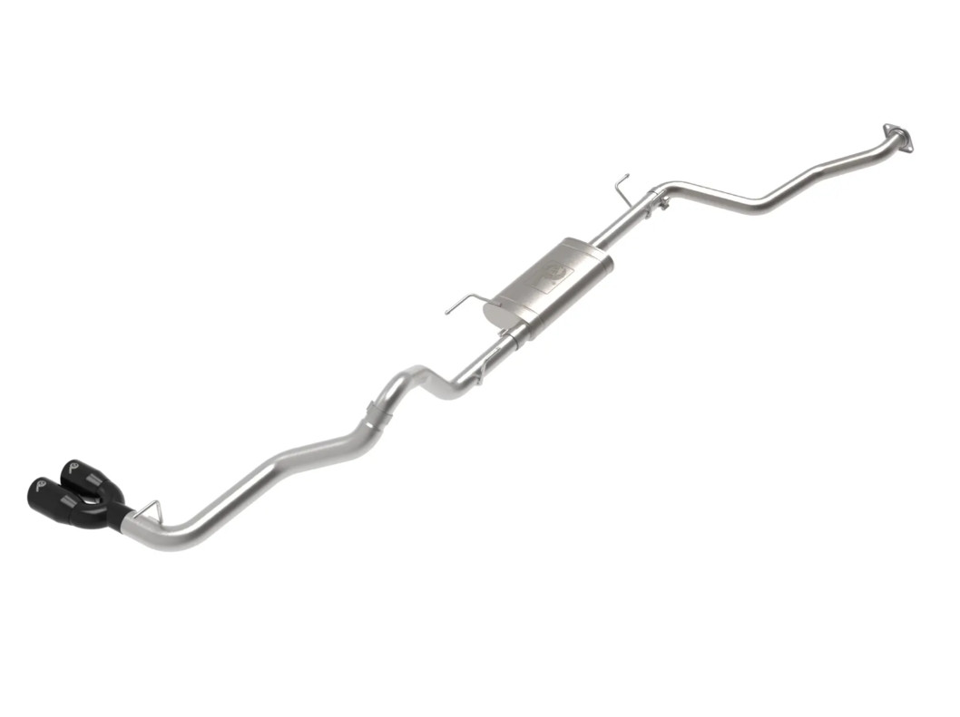 Sistema de escapecon puntas negras Toyota Tacoma 2.4T 2024+